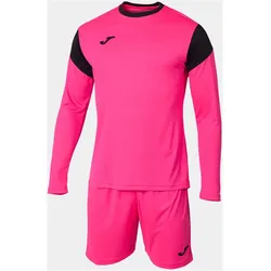 JOMA Phoenix langarm Torwarttrikot + Shorts Set 031 - rosa fluor/schwarz XXL