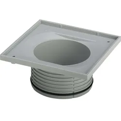 Viega Advantix Aufsatzrahmen 534493 150x150mm, Kunststoff grau, mit Kunststoffrahmen