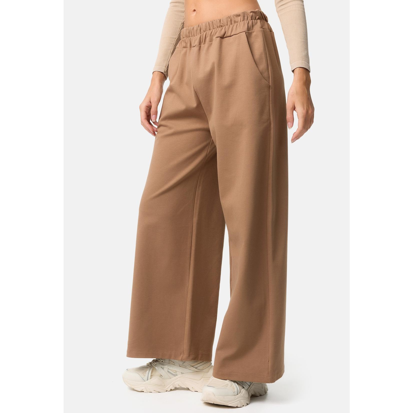 PM SELECTED Damen Stilvolle Marlene Freizeithose mit Taschen in Einheitsgröße PM74
