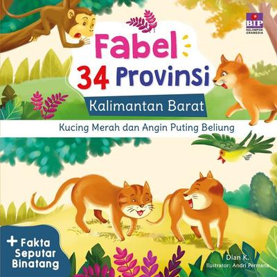 Seri Fabel, Kucing Merah dan Angin Puting Beliung - Dian Kristiani, Audio, 9789180448932