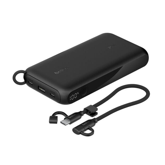 Belkin BOOSTERCHARGE Powerbank mit Display 20.000mAh schwarz BPB028hqBK