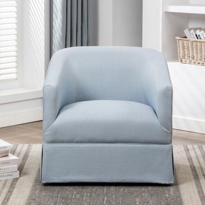 Greyson Living Elayne Skirted Swivel Accent Chair