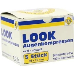 LOOK Augenkompressen 5 St Kompressen