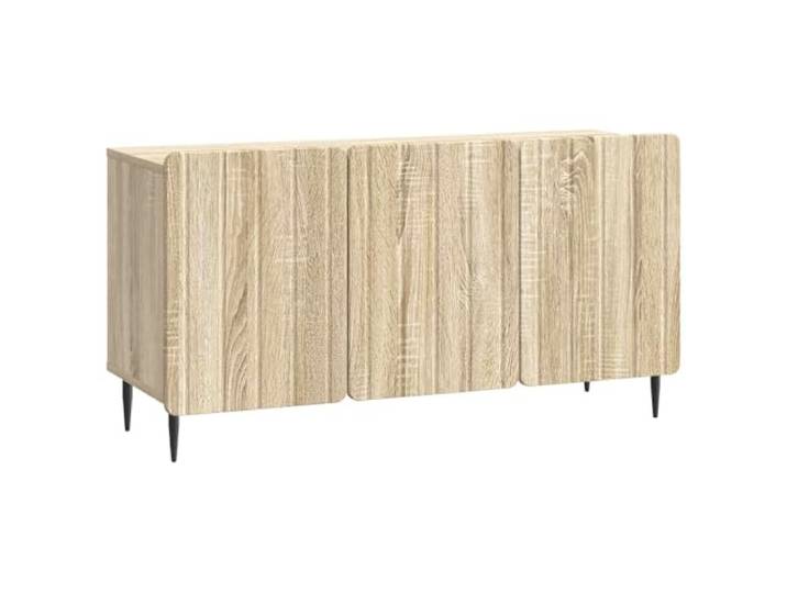 Makastle TV-Schrank Sonoma-Eiche 99x34,5x52 cm Holzwerkstoff