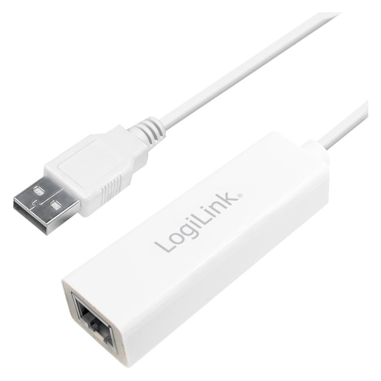 LogiLink Ethernet Adapter (USB, RJ45 (1x)) (UA0144B)