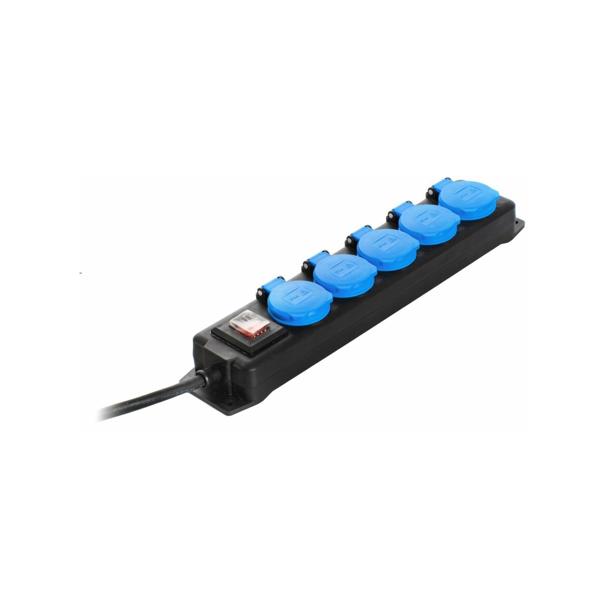 as-Schwabe Profi-Steckdosenleiste 5-fach 4,5m H07RN-F3G1,5 ; as - Schwabe (38605)