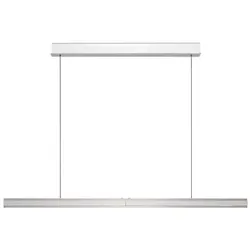 Hell LED-Pendelleuchte Whippy Alu, Eisen, Stahl & Metall Grau Alu
