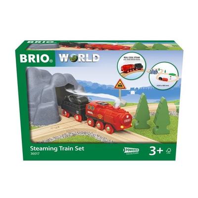 BRIO World - Batterie-Dampflok Set