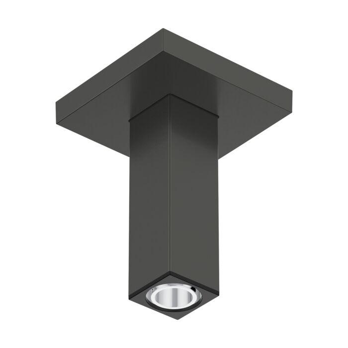 hansgrohe Deckenanschluss E 24338340 100 mm, Brushed Black Chrome