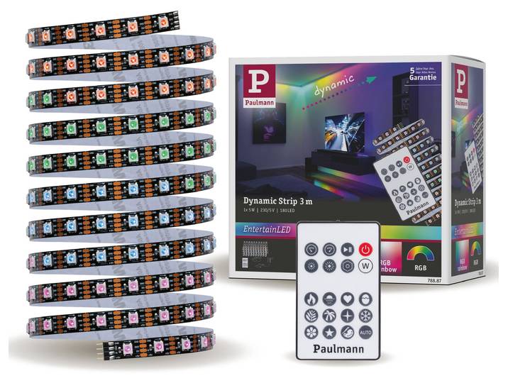 Paulmann EntertainLED LED Stripe Dynamic RGB Set complet