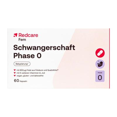 Schwangerschaft Phase 0 RedCare Kapseln 60 St