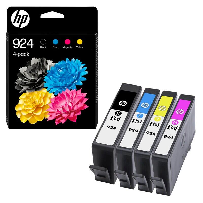 HP Inc. HP Original 924 Druckerpatronen - 4er Multipack (6C3Z1NE)