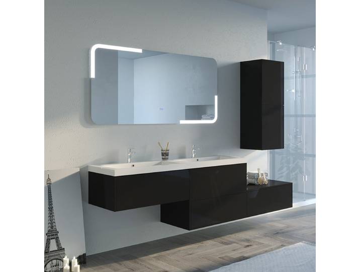 Meubles salle de bain BELLISSIMO N Noir