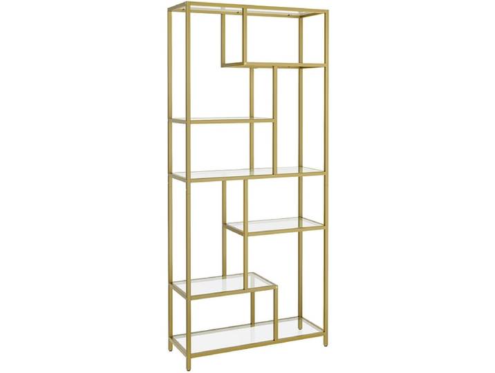 Regal SONGMICS CRYSTAL 30x80x180.8cm gold