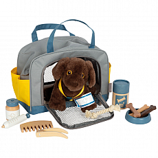 small foot Hund mit Tasche und Pflege-Set 298119