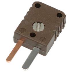 B + B Thermo-Technik Miniaturstecker Typ T, braun -50…+120 °C Braun Inhalt: 1 St. 0220 0041