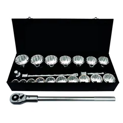 PROJAHN 1" Steckschlüssel Koffer 22tlg