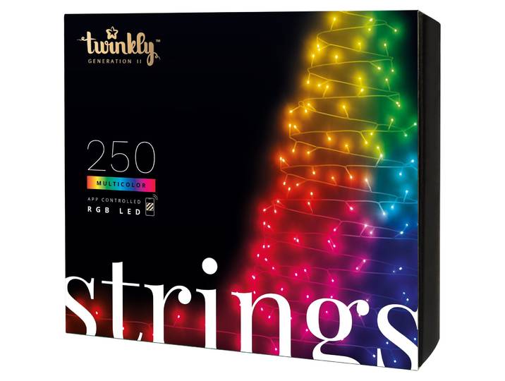Twinkly Lichterkette STRINGS transparent Kunststoff