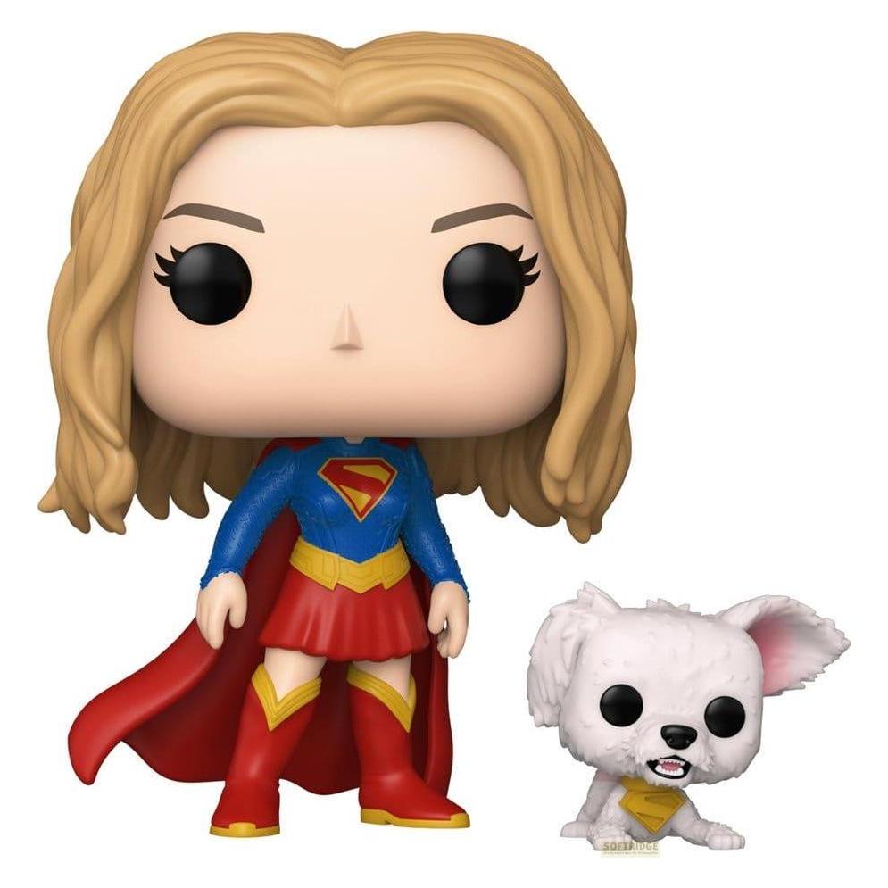 Funko Supergirl (2026) POP! Heroes Vinyl figurine Supergirl with Puppy Krypto 9 cm (FUPC3252)