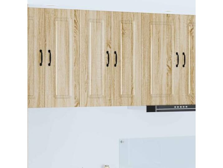 KFPOERTFGD Küchen-Wandschrank Sonoma-Eiche, Holzwerkstoff 60x31x80 cm Stabiler Rahmen, Vielseitiger Stauraum, Modernes Design, Einfache Montage