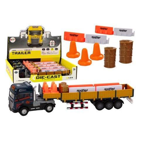 Lean Toys LKW mit Anhänger 1:24 (49673856)