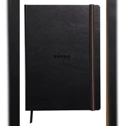 Rhodia Touch Calligrapher book fest A4 32 Blatt blanko 250g - Schwarz 116125C