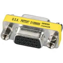 EFB EB420 Mini Gender Changer, HD-DSub 15, Bu.-Bu.