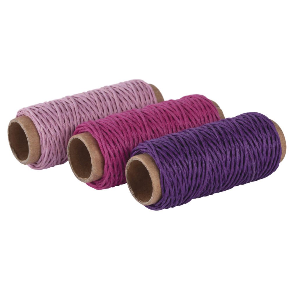 Rayher Kordeln 1 mm x 12 m pink 53927000