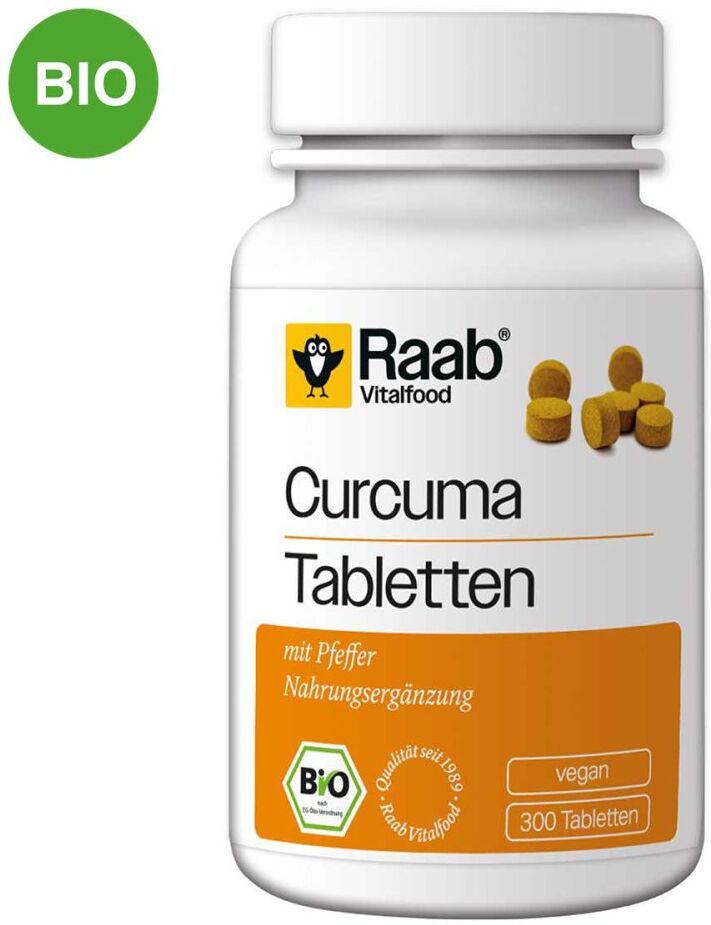 Raab Vitalfood Curcuma Bio Tabletten