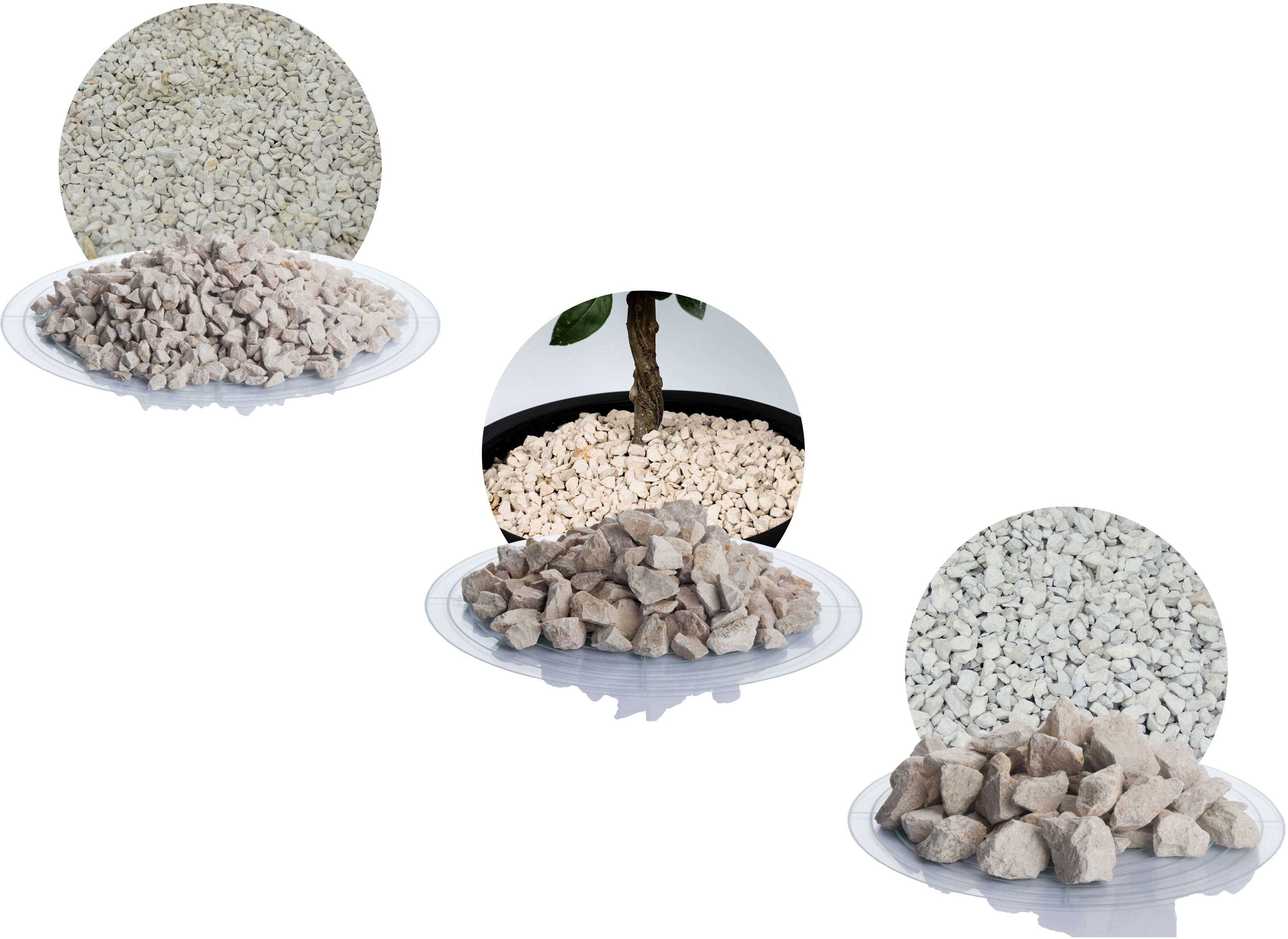 SCHICKER MINERAL Kalk Ziersplitt