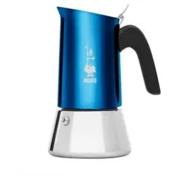 Bialetti Venus Mokka-Kanne 0,24 l Blau, Edelstahl