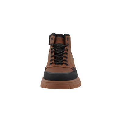 Stiefel TOM TAILOR "Tom Tailor Outdoor", Herren, Gr. 43, braun (nuts), Polyurethan, unifarben, Schuhe Stiefel