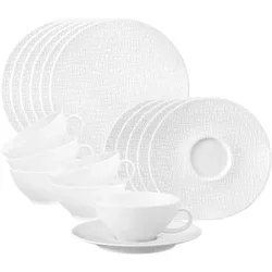 Seltmann, Geschirrset, Life Fashion Teeservice (18 Stk.)