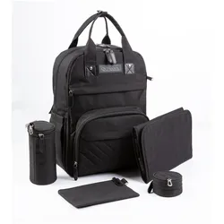 2hearts Wickelrucksack Functional, schwarz