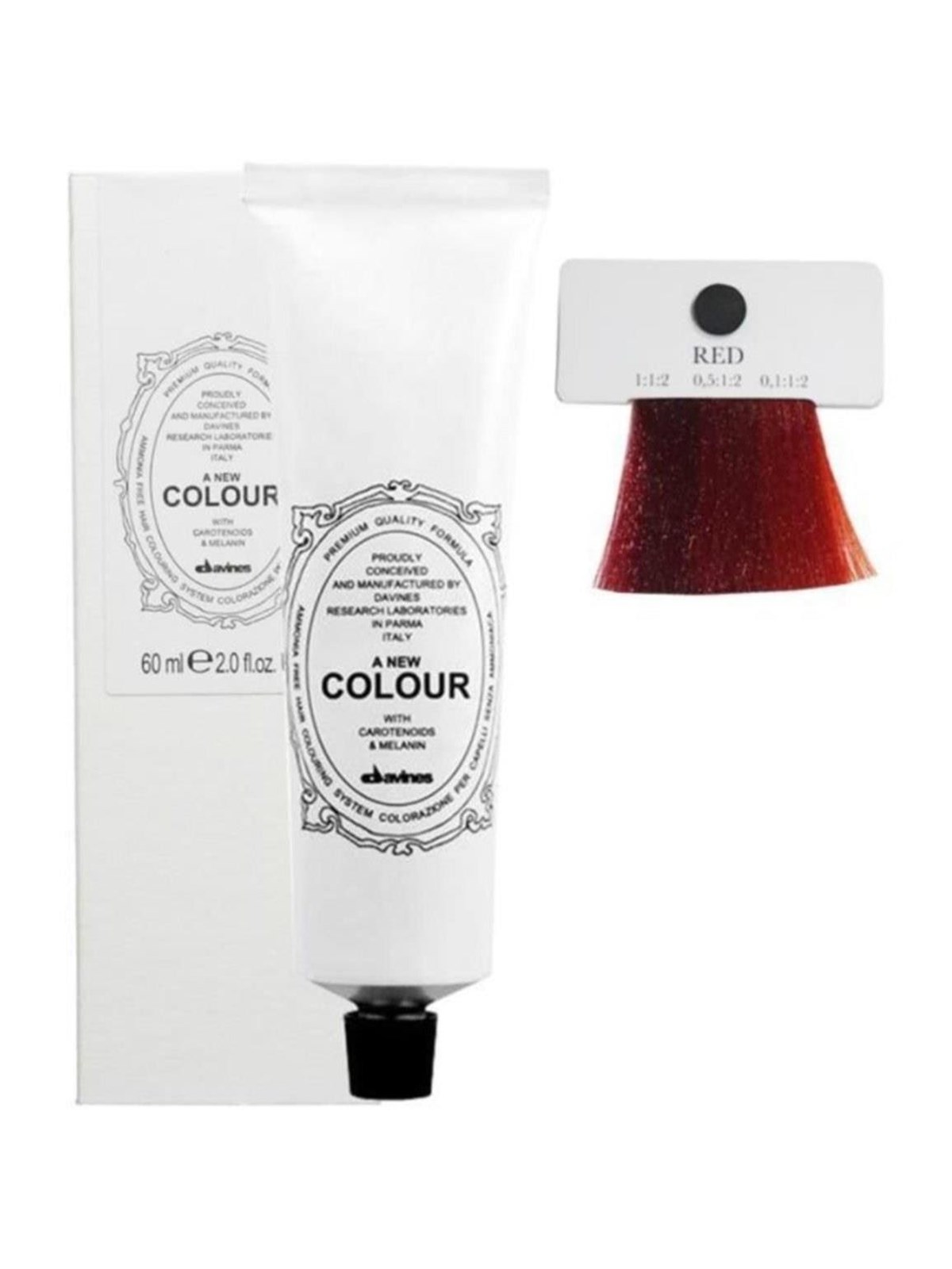 Davines - ANewColour Permanent hair color 60ml.- Red