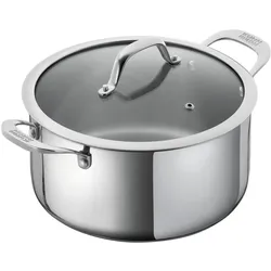 Kuhn Rikon ALLROUND Kochtopf, Pfanne + Kochtopf, Silber