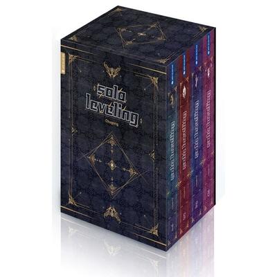 Solo Leveling Roman 01 - 04 mit Box, Set von Chugong, Altraverse GmbH, 978-3-7539-0477-1