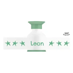 Dopper Trinkflasche mit Namen gestalten im Design – BPA-freie personalisierte Pop-up Kinder-Wasserflasche für Schule & Kindergarten