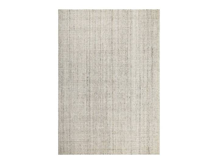 Tapis laine et polyester tufté main crème 140x200