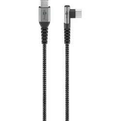 GOOBAY 64659 - Daten-/ Ladekabel  USB C-Stecker > gewinkelt USB-C, 1 m