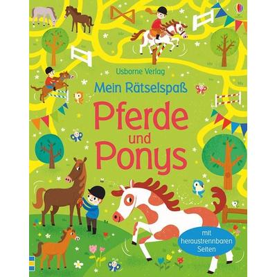 Mein Rätselspaß: Pferde und Ponys, Taschenbuch von Simon Tudhope, Usborne, 978-1-78232-851-3
