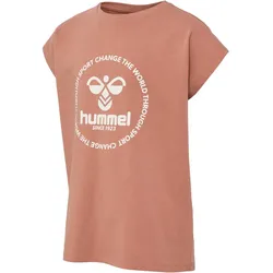hummel hmlJUMPY T-Shirt Mädchen 6113 - copper brown 116