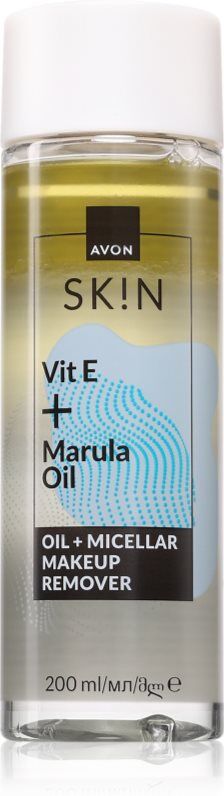 Avon Sk!n Vit E + Marula Oil bi-phase makeup remover 200 ml