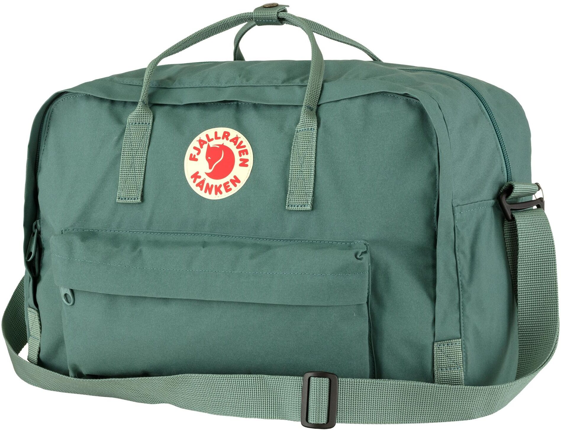 Reisetasche FJÄLLRÄVEN "Kånken Weekender", Damen, Gr. B/H/T: 44cm x 30cm x 20cm, grün, Vinylon, Taschen Reisetasche grün B/H/T: 44cm x 30cm x 20cm
