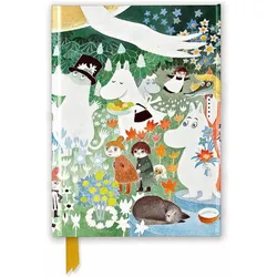 Browntrout Verlag, Heft + Block, Moomin: Dangerous Journey (Foiled Journal) (A5, Liniert, Harter Einband)