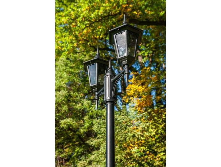 Modena 2 Buiten Park Lamp Breed Zwart - Norlys - Terras - Aluminium