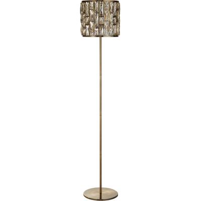 SEARCHLIGHT Stehlampe "Stehlampe Bijou, 1-flammig", gold (antikmessing), 1, Ø 26cm H: 138cm, 1 Stk., Leuchten, Glamourös, Stehlampe