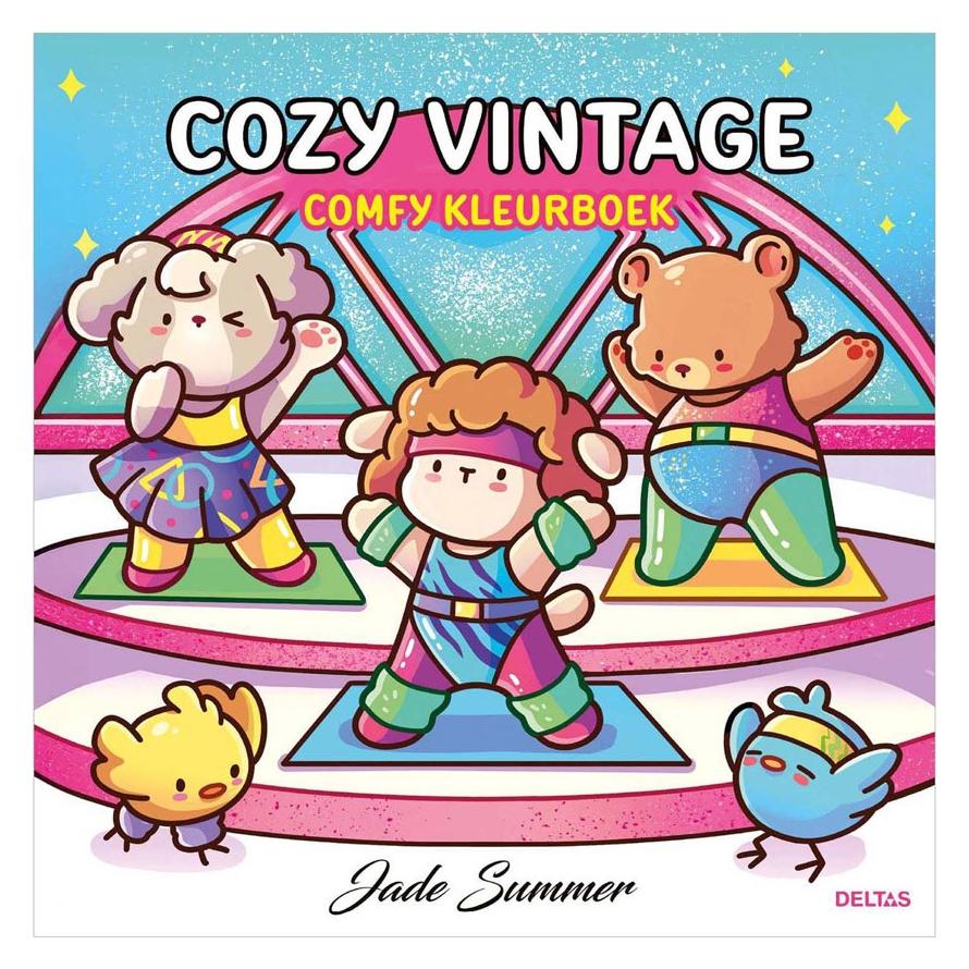 Deltas Cozy Vintage - Comfy kleurboek Jade Summer (68175050)