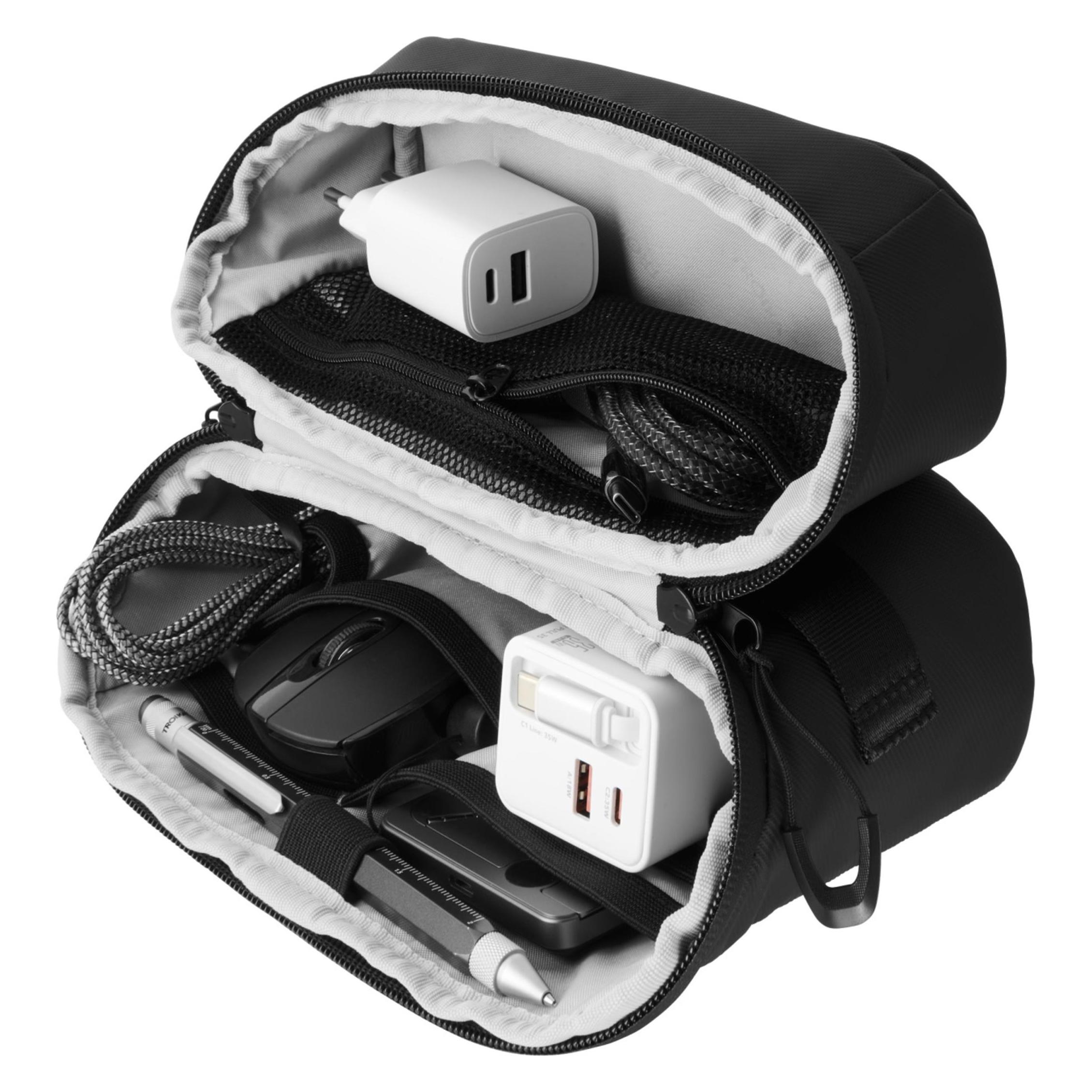 Troika Kabeltasche BLACK TECH 2 GO (BBL72/BK)