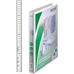 LEITZ Präsentationsringbücher 2-Ringe DIN A4 3.7 cm weiß